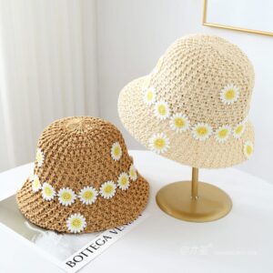 1268 No.Small Yellow Flower - Women Casual Hat | Fashion Outdoor Cap | Daily Wear Sun Protection