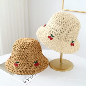 1268 No.樱桃 - Women Casual Hat | Fashion Outdoor Cap | Daily Wear Sun Protection