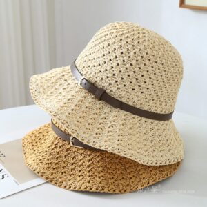 6518 No.Belt Buckle - Women Casual Hat | Fashion Outdoor Cap | Daily Wear Sun Protection