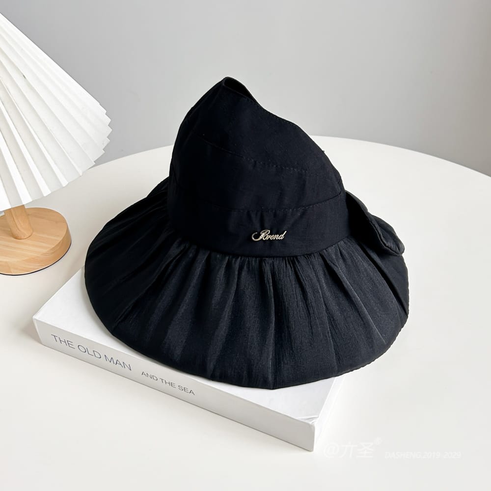 蓬蓬纱半空顶遮阳 Hat全-(推荐款) - Crownless Sun Hat Women | Hollow Top Visor | Summer Beach Cap - Image 39