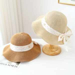 6012 No.Polka Dot Metal Logo - Women Casual Hat | Fashion Outdoor Cap | Daily Wear Sun Protection