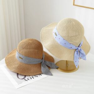 6063 No.点点Plaid 带 - Women Casual Hat | Fashion Outdoor Cap | Daily Wear Sun Protection