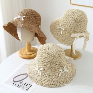 A16-7003 No.Bow - Women Casual Hat | Fashion Outdoor Cap | Daily Wear Sun Protection