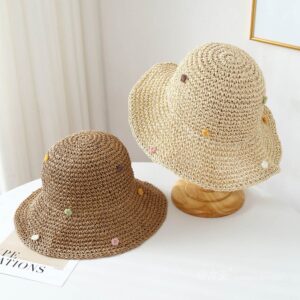 A16-7004 No.彩色定型 Flower - Women Casual Hat | Fashion Outdoor Cap | Daily Wear Sun Protection