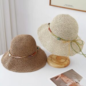 7004 No.Ethnic Style 绳子 - Women Casual Hat | Fashion Outdoor Cap | Daily Wear Sun Protection