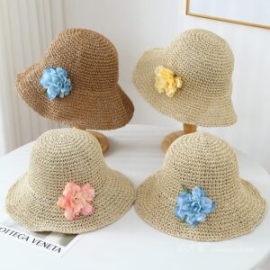 7004 No.Flower - Women Casual Hat | Fashion Outdoor Cap | Daily Wear Sun Protection