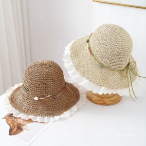 A16-7004 No.Lace Trim 彩绳 - Women Casual Hat | Fashion Outdoor Cap | Daily Wear Sun Protection