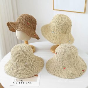 A16-7004 No.草莓 - Women Casual Hat | Fashion Outdoor Cap | Daily Wear Sun Protection