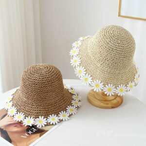 A16-7004 No. Trim Flower 环 - Women Casual Hat | Fashion Outdoor Cap | Daily Wear Sun Protection