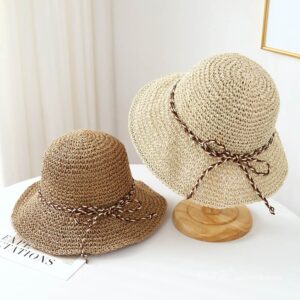 A16-7004 No.Korean Velvet 咖Ribbon - Women Casual Hat | Fashion Outdoor Cap | Daily Wear Sun Protection
