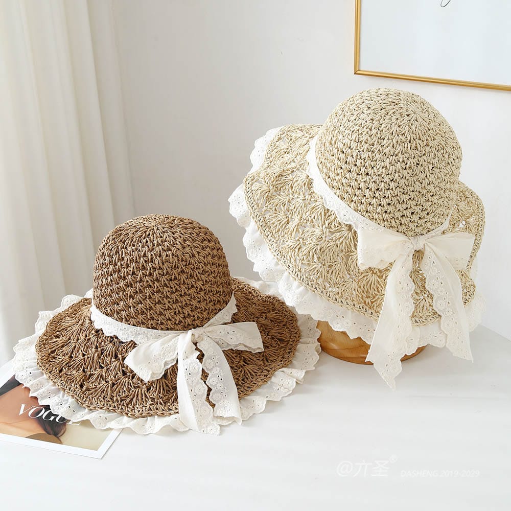 A16-7028 No.Lace Trim - Women Casual Hat | Fashion Outdoor Cap | Daily Wear Sun Protection