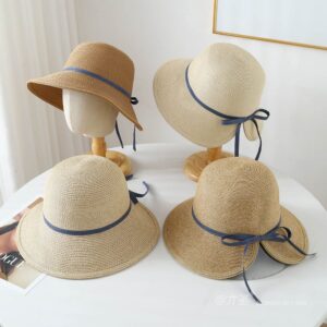 A16-8-95 No.细Denim Ribbon - Women Casual Hat | Fashion Outdoor Cap | Daily Wear Sun Protection