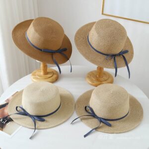 A16-80128 No.细Denim Ribbon - Women Casual Hat | Fashion Outdoor Cap | Daily Wear Sun Protection