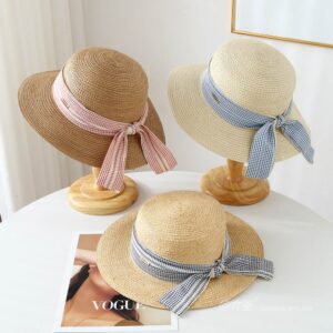 A16-80461 No.Plaid 带 - Women Casual Hat | Fashion Outdoor Cap | Daily Wear Sun Protection