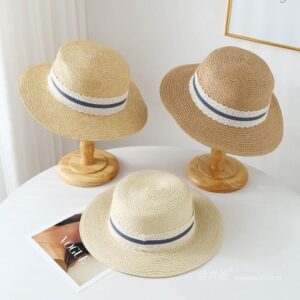 A16-80461 No.Denim Lace Trim - Women Casual Hat | Fashion Outdoor Cap | Daily Wear Sun Protection