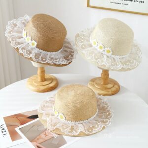 A16-80461 No.裙子太阳 Flower - Women Casual Hat | Fashion Outdoor Cap | Daily Wear Sun Protection