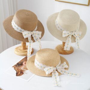 A16-80461 No.雏菊 Flower Ribbon - Women Casual Hat | Fashion Outdoor Cap | Daily Wear Sun Protection