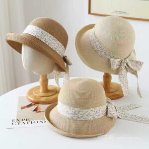 8821 No.国风Ribbon - Women Casual Hat | Fashion Outdoor Cap | Daily Wear Sun Protection