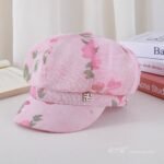 Printed Cotton Linen Beret - Women Vintage Beret Hat , French Style Painter Hat , Soft Artistic B... - Custom Hat Wholesale Supplier