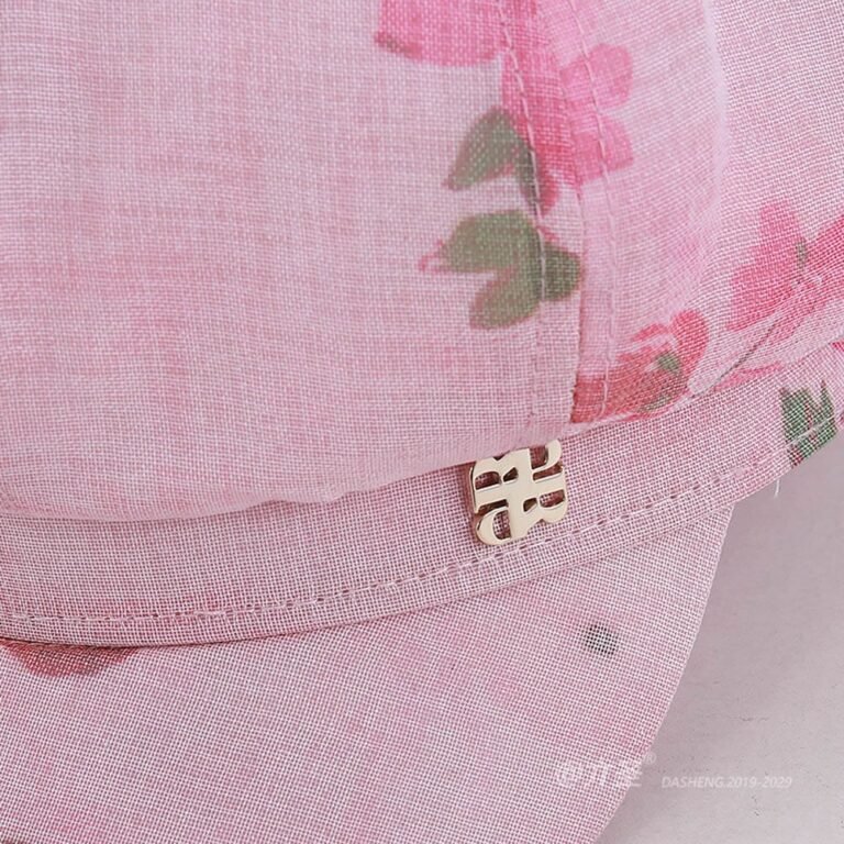 Beret - Printed Cotton Linen Beret