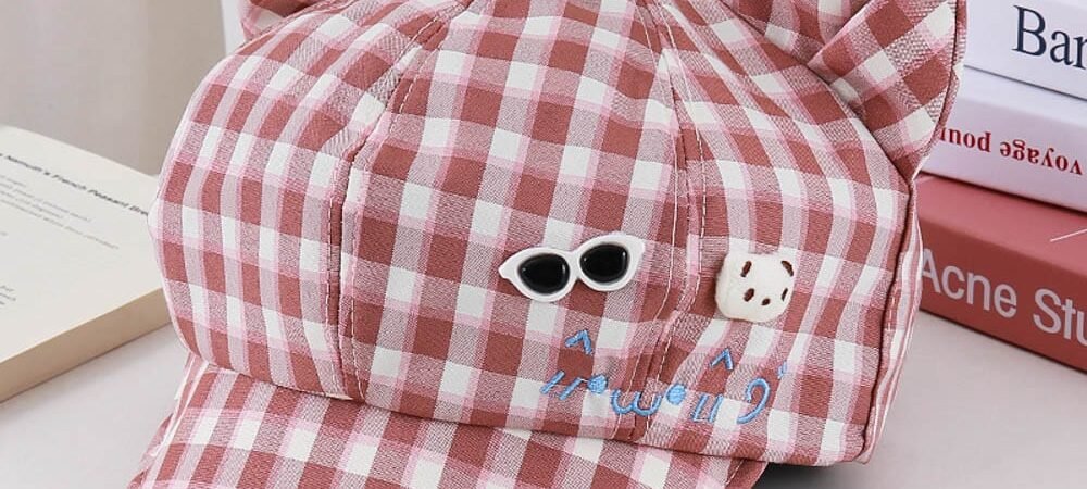 Ear Plaid Soft Plaid Beret - Women Vintage Beret Hat , French Style Painter Hat , Soft Artistic B... - Custom Hat Wholesale Supplier