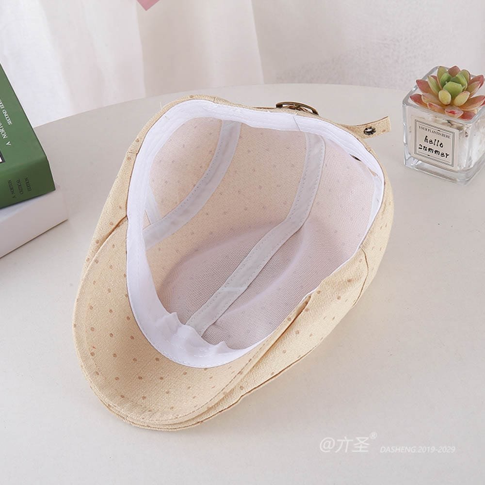 热卖Polka Dot Casual Newsboy Cap - Newsboy Cap for Women | Vintage Baker Boy Hat | Retro Gatsby Style - Image 10