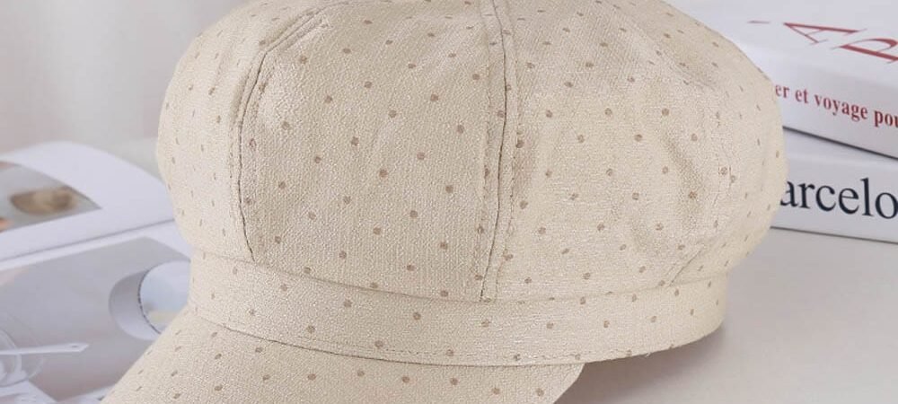 Hot Style Polka Dot Simple Beret - Women Vintage Beret Hat , French Style Painter Hat , Soft Arti... - Custom Hat Wholesale Supplier