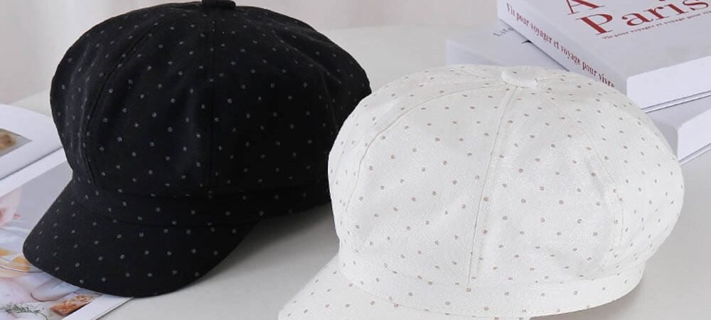 Beret - Hot Style Polka Dot Simple Beret