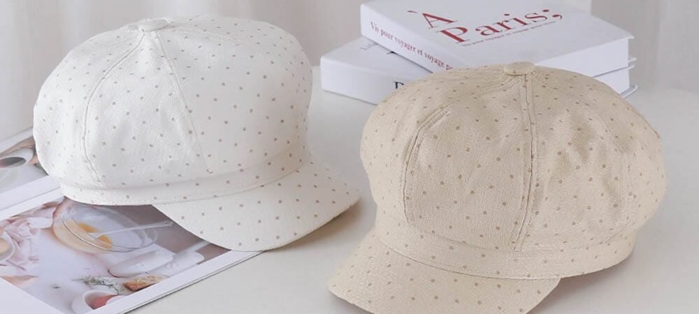 Beret - Hot Style Polka Dot Simple Beret