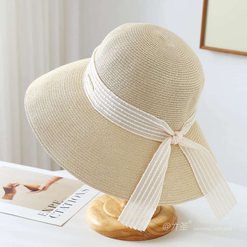 23002 No.Metal Logo Ribbon - Women Casual Hat | Fashion Outdoor Cap | Daily Wear Sun Protection - Image 5