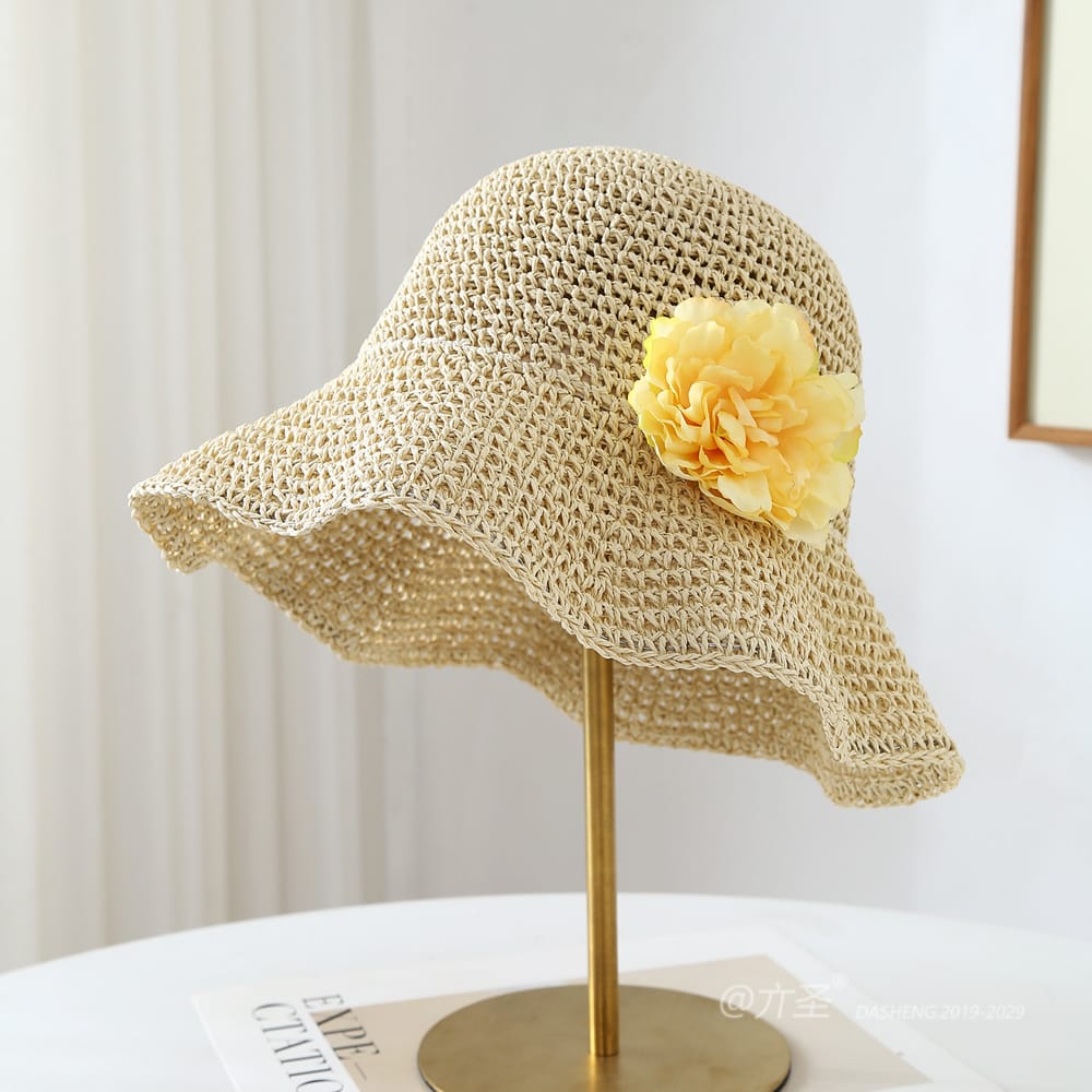 7004 No.Flower - Women Casual Hat | Fashion Outdoor Cap | Daily Wear Sun Protection - Image 3