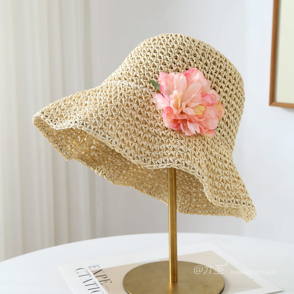 7004 No.Flower - Women Casual Hat | Fashion Outdoor Cap | Daily Wear Sun Protection - Image 6