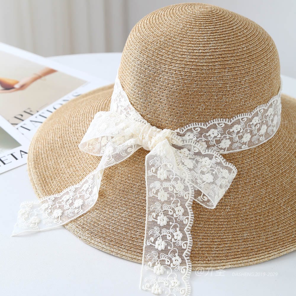 A16-80934 No.Lace Trim - Women Casual Hat | Fashion Outdoor Cap | Daily Wear Sun Protection - Image 9