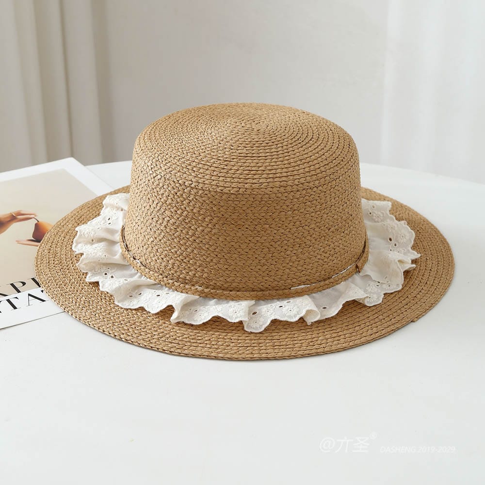 A16-80461 No.Lace Trim - Women Casual Hat | Fashion Outdoor Cap | Daily Wear Sun Protection - Image 3