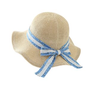 5009 No.Blue Ribbon - Women Casual Hat | Fashion Outdoor Cap | Daily Wear Sun Protection