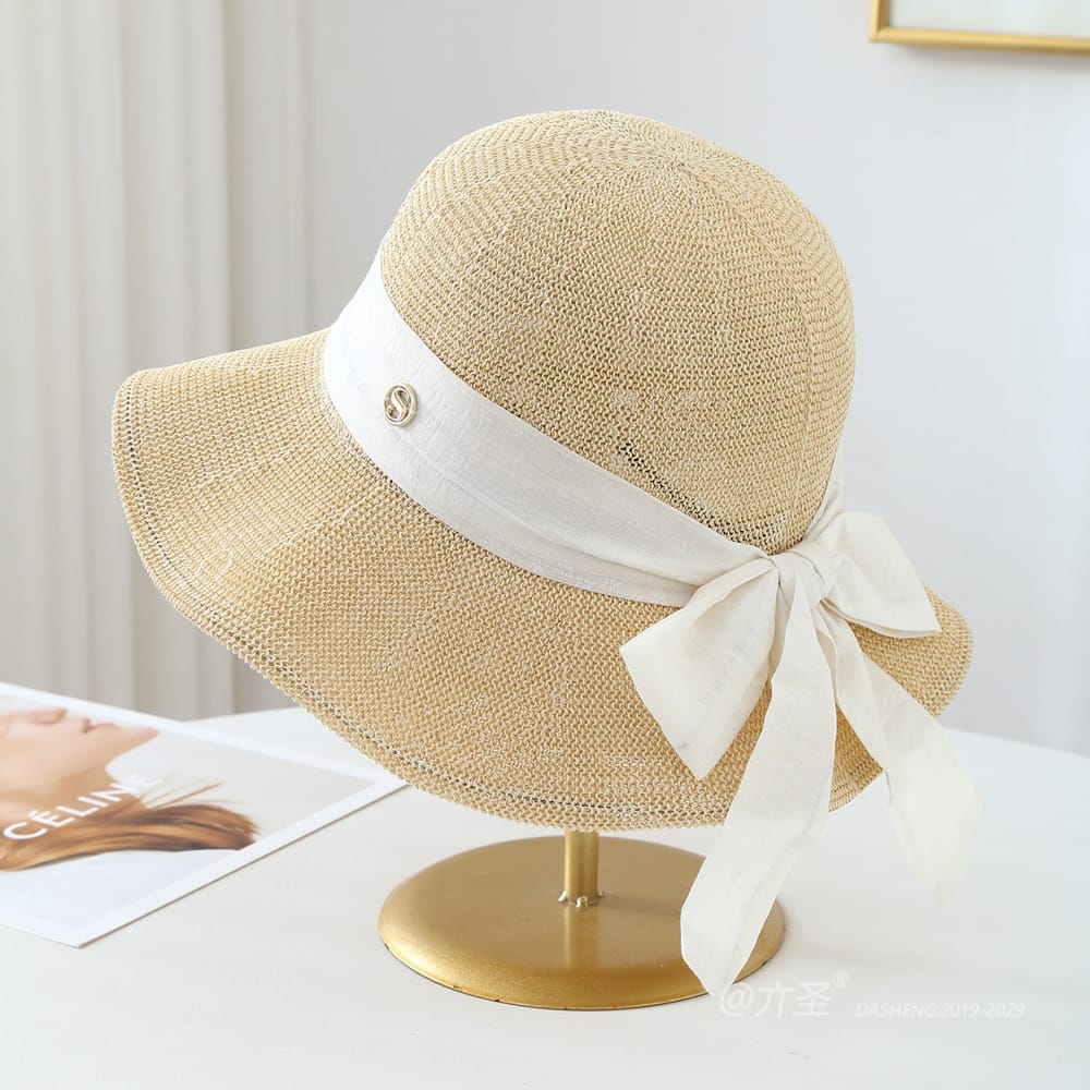 6012 No.丝带 - Women Casual Hat | Fashion Outdoor Cap | Daily Wear Sun Protection - Image 8