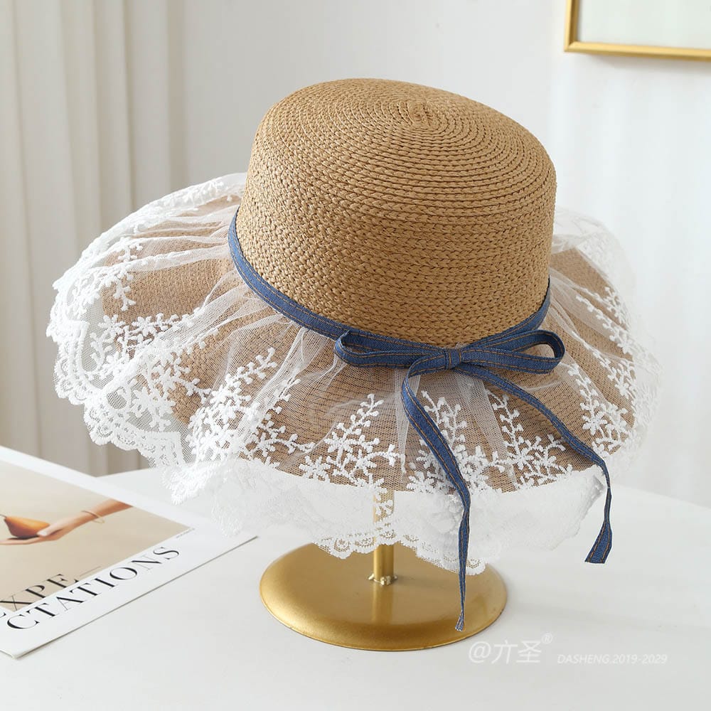 A16-80461 No.Denim 裙 Trim - Women Casual Hat | Fashion Outdoor Cap | Daily Wear Sun Protection - Image 6