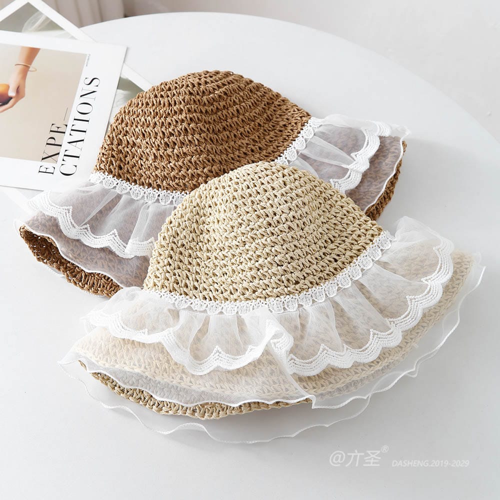 A16-7004 No.纱裙子 - Women Casual Hat | Fashion Outdoor Cap | Daily Wear Sun Protection - Image 6