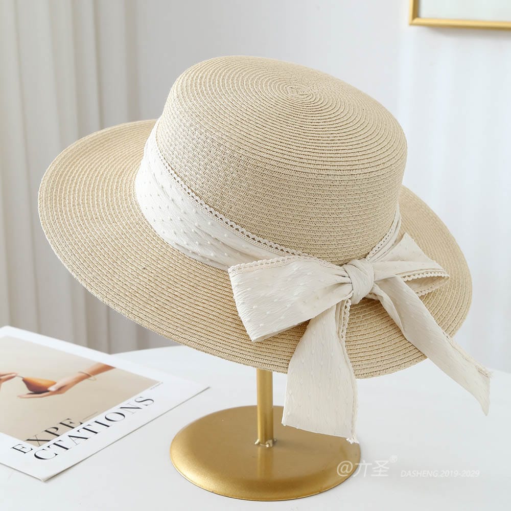 A16-80128 No.Ribbon - Women Casual Hat | Fashion Outdoor Cap | Daily Wear Sun Protection - Image 2