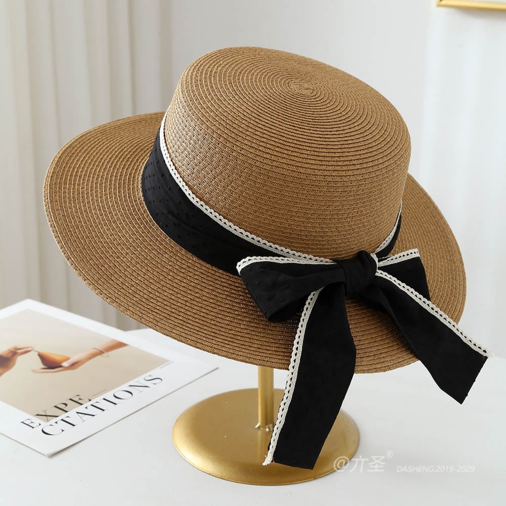 A16-80128 No.Ribbon - Women Casual Hat | Fashion Outdoor Cap | Daily Wear Sun Protection - Image 3