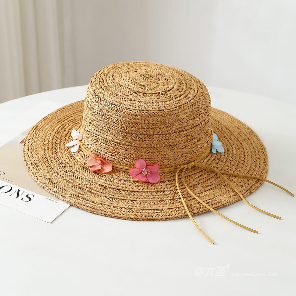 25001 No.Ribbon Small Flower - Women Casual Hat | Fashion Outdoor Cap | Daily Wear Sun Protection - Image 4