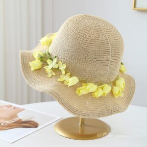 5009 No.铃兰 Flower - Women Casual Hat | Fashion Outdoor Cap | Daily Wear Sun Protection