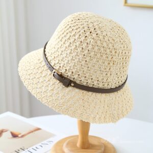 1268 No.皮带 - Women Casual Hat | Fashion Outdoor Cap | Daily Wear Sun Protection