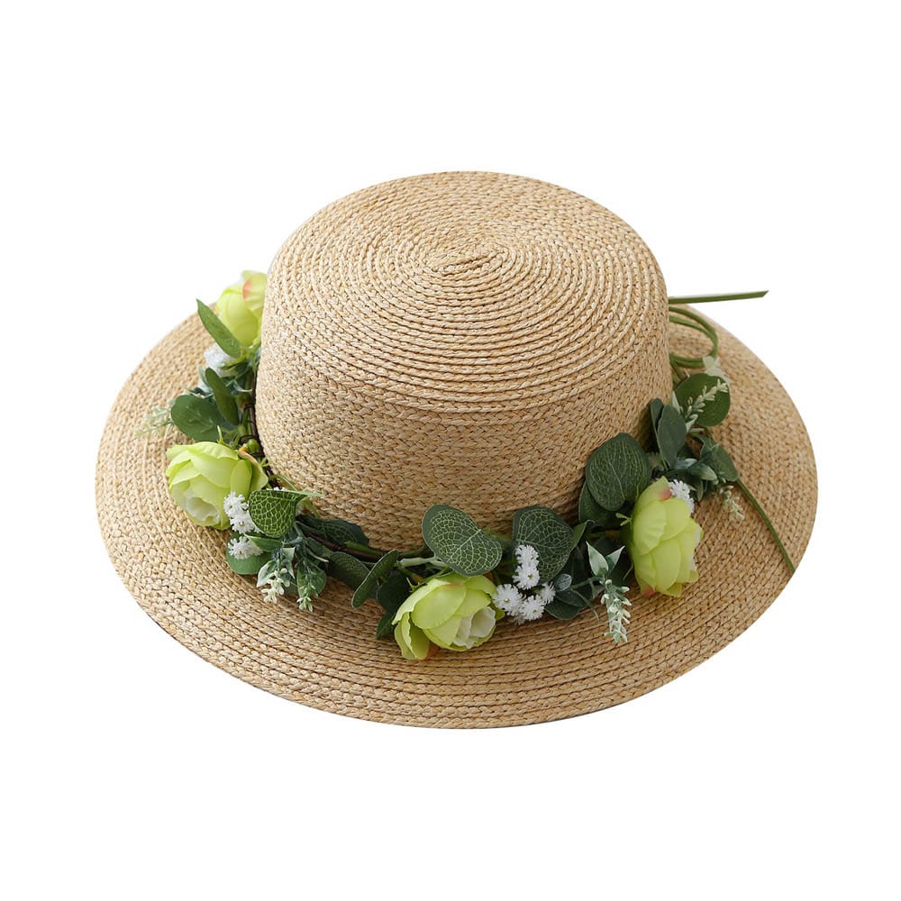 A16-80461 No. Flower 环 - Women Casual Hat | Fashion Outdoor Cap | Daily Wear Sun Protection - Image 3