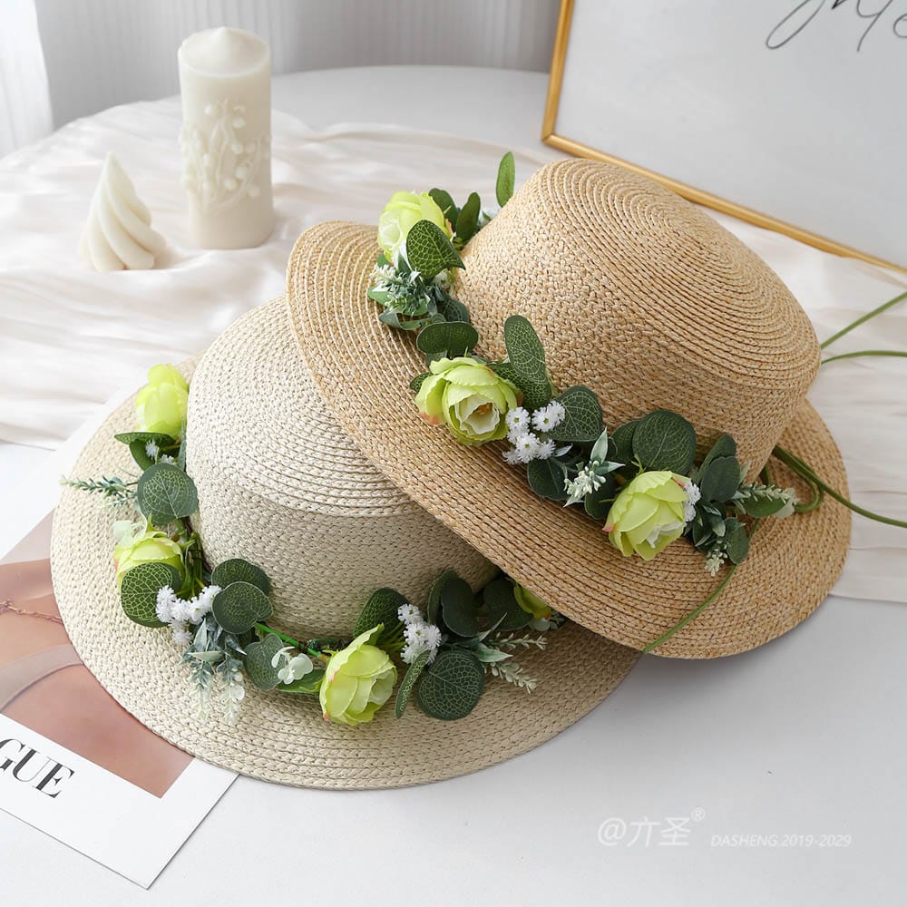 A16-80461 No. Flower 环 - Women Casual Hat | Fashion Outdoor Cap | Daily Wear Sun Protection - Image 7