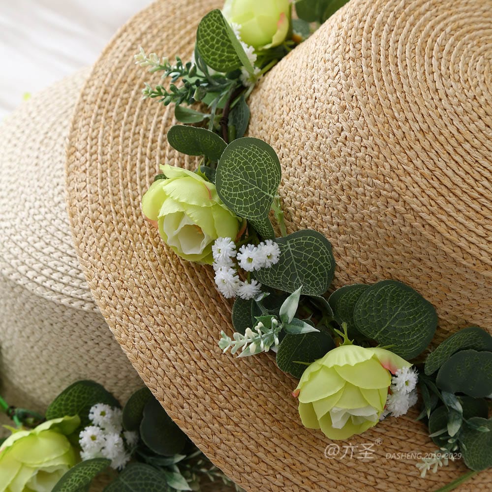 A16-80461 No. Flower 环 - Women Casual Hat | Fashion Outdoor Cap | Daily Wear Sun Protection - Image 8