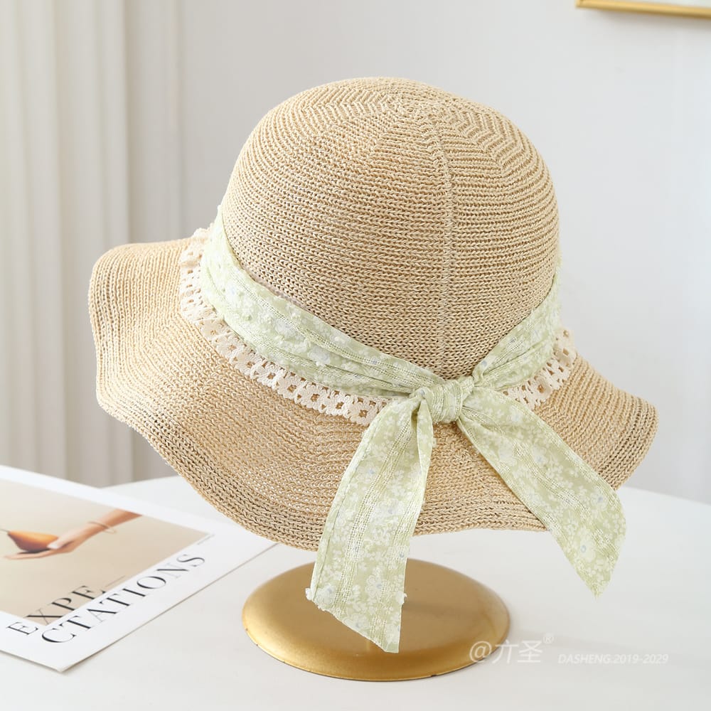 5009 No.Floral Ribbon - Women Casual Hat | Fashion Outdoor Cap | Daily Wear Sun Protection - Image 3