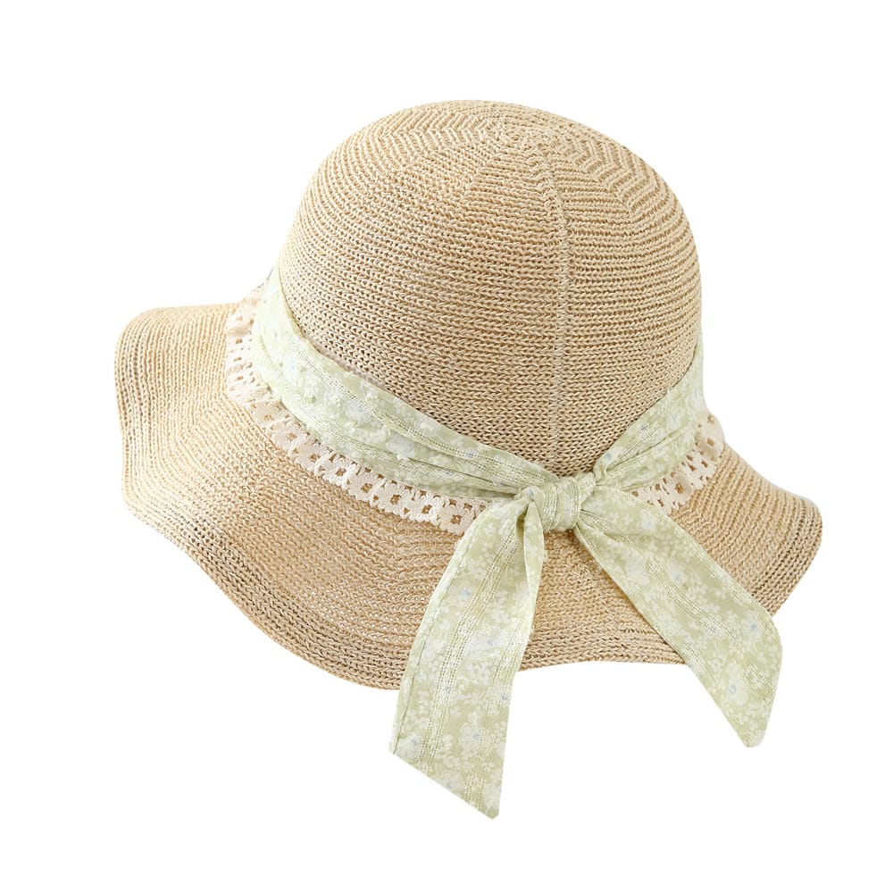 5009 No.Floral Ribbon - Women Casual Hat | Fashion Outdoor Cap | Daily Wear Sun Protection - Image 2