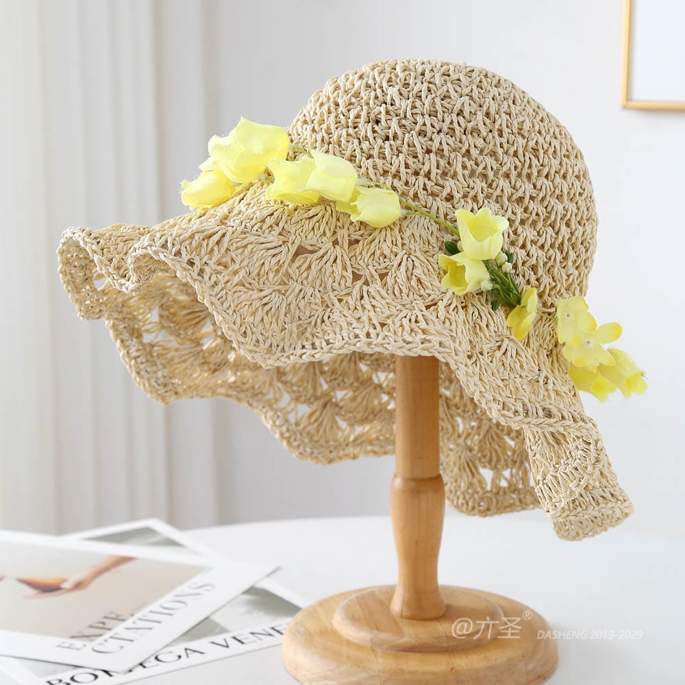 A16-7028 No.铃兰 Flower - Women Casual Hat | Fashion Outdoor Cap | Daily Wear Sun Protection - Image 2