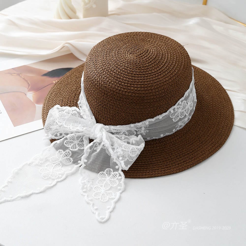 A16-80461 No.Lace Ribbon - Women Casual Hat | Fashion Outdoor Cap | Daily Wear Sun Protection - Image 7